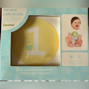 Pearhead First Year Belly Stickers